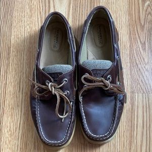 Sperry Boat Shoes Dark Brown